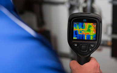 Recherche de fuite non destructive